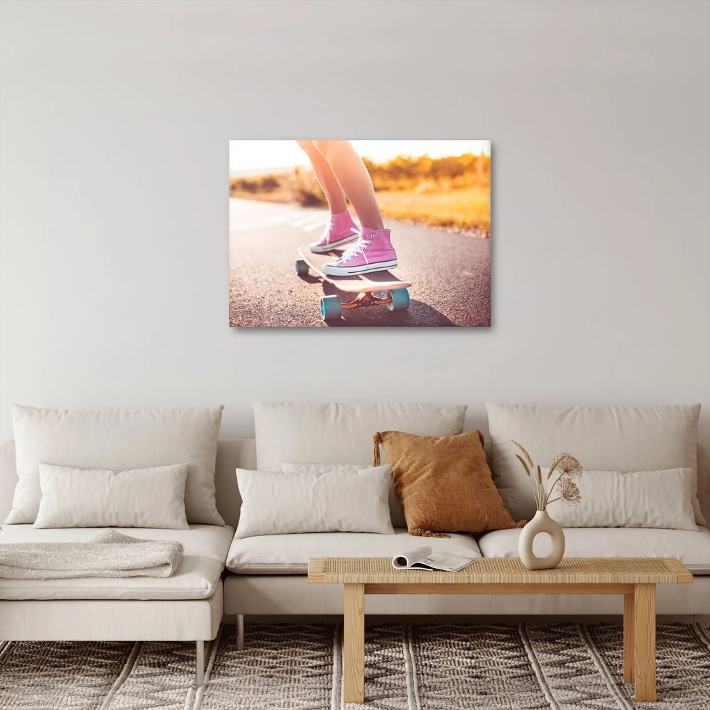 Tablou cu scateboard (70x50 cm)