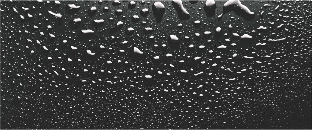 Tabloul cu picături de apă (120x50 cm)