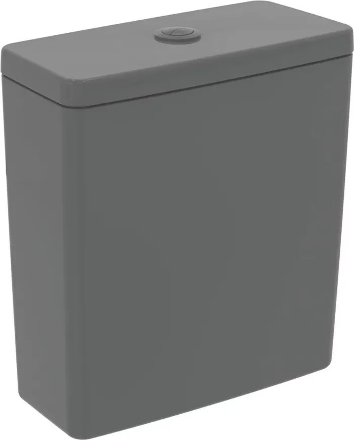 Rezervor pe vas WC Ideal Standard I.life A cu alimentare inferioara gri lucios