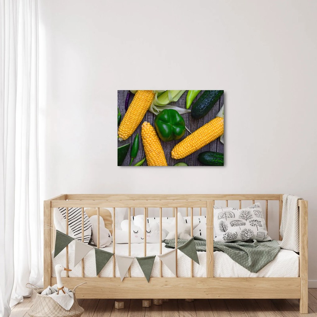 Tablou cu legume (70x50 cm)