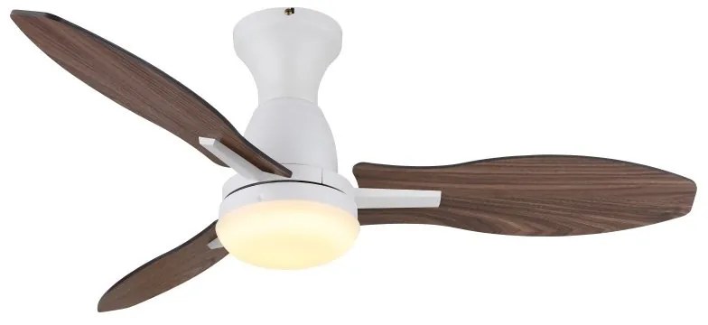 Lustra LED cu ventilator si telecomanda GALE alb 03671W GL