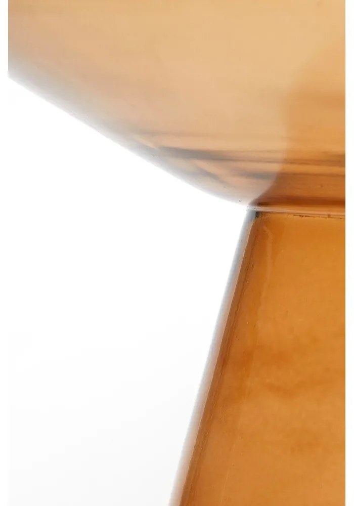 Măsuță auxiliară rotundă din sticlă ø 37 cm Dakwa – Light &amp; Living