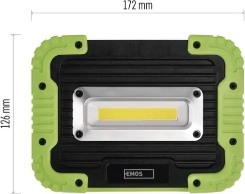 Proiector LED COB reîncărcabil LED/3,7V 3000 mAh IP44