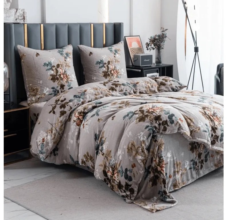 Lenjerie cocolino FYSARO gri Dimensiune lenjerie de pat: 70 x 80 cm | 140 x 200 cm