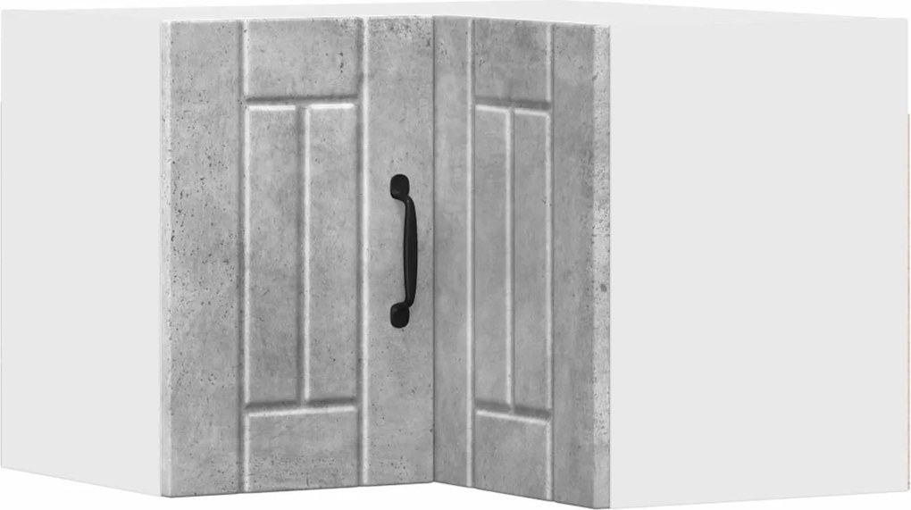 vidaXL Dulap de bucătărie Gri din beton 57 x 57 x 40 cm Lemn compozit