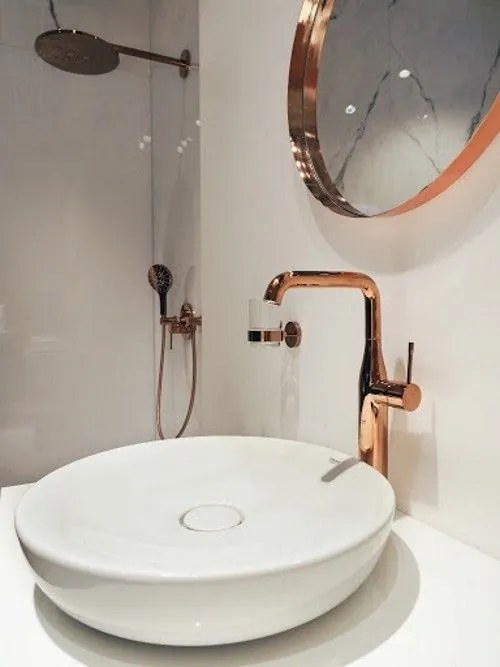Grohe Essentials Suport pahar sau savoniera, cupru (warm sunset)