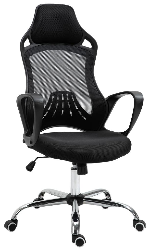 Vinsetto scaun de birou, ergonomic, tesatura plasa, 66x64 cm | AOSOM RO