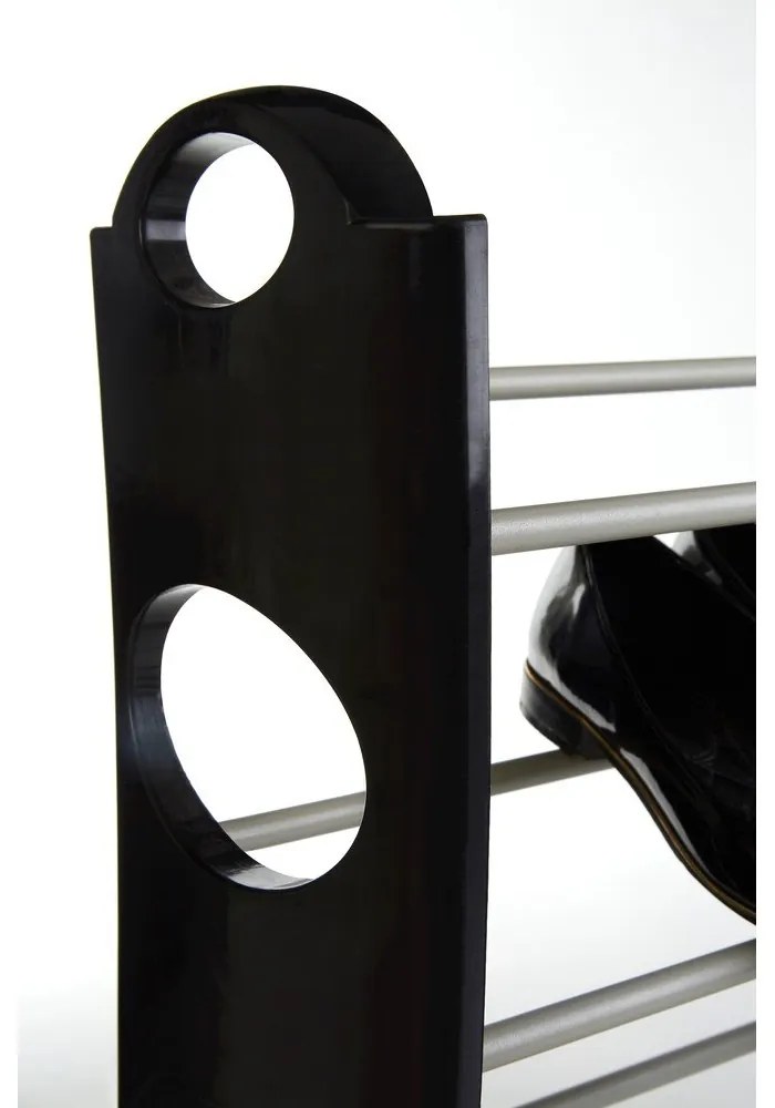 Pantofar negru/argintiu din metal Tavia – Premier Housewares