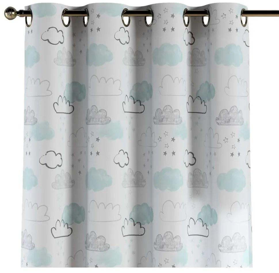 Draperie pentru copii 260x130 cm Magic - Yellow Tipi