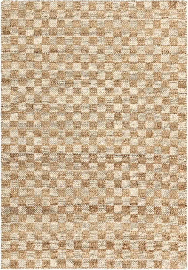 Covor în culoare naturală reversibil, țesut manual din iută 200x290 cm Naturi Natural – Asiatic Carpets