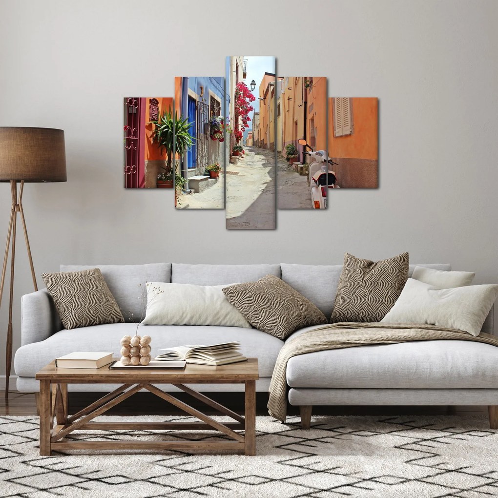 Tablou cu strada din Sardinia (150x105 cm)