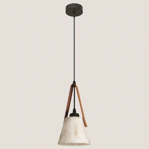 Lustră pe cablu 1xE27/40W/230V alb