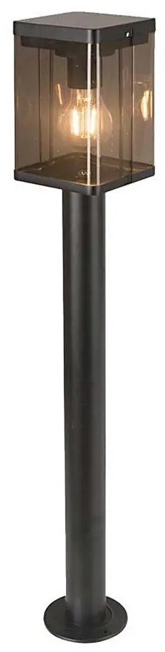 Lampă solară LED exterior cu senzor, 2,5W, 3,7V, 3000K, IP54, 2000 mAh, negru