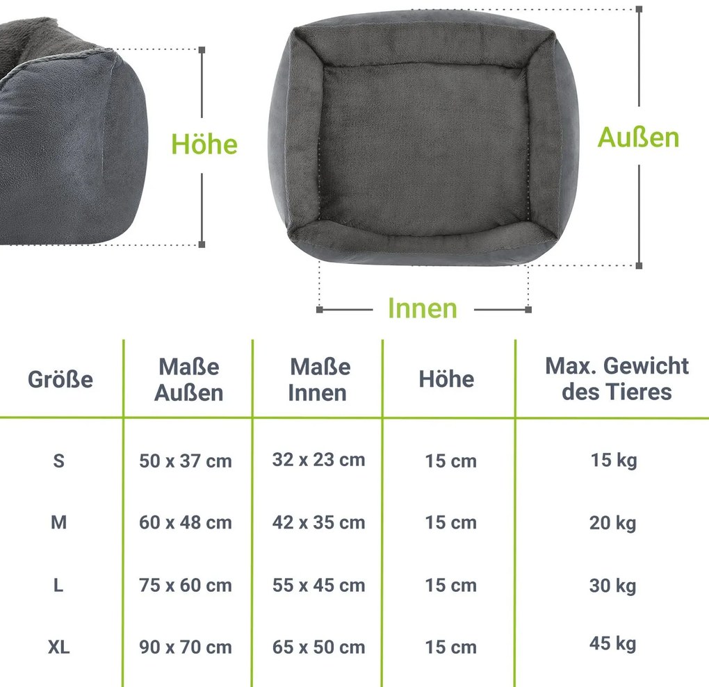 Jusky Pat pentru cainele Eila S - gri