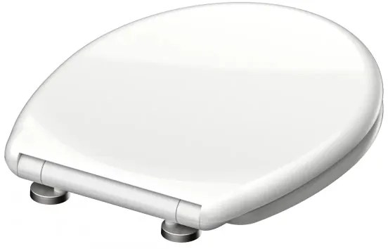Schütte 82300-A - Capac WC alb cu SoftClose, din duroplast