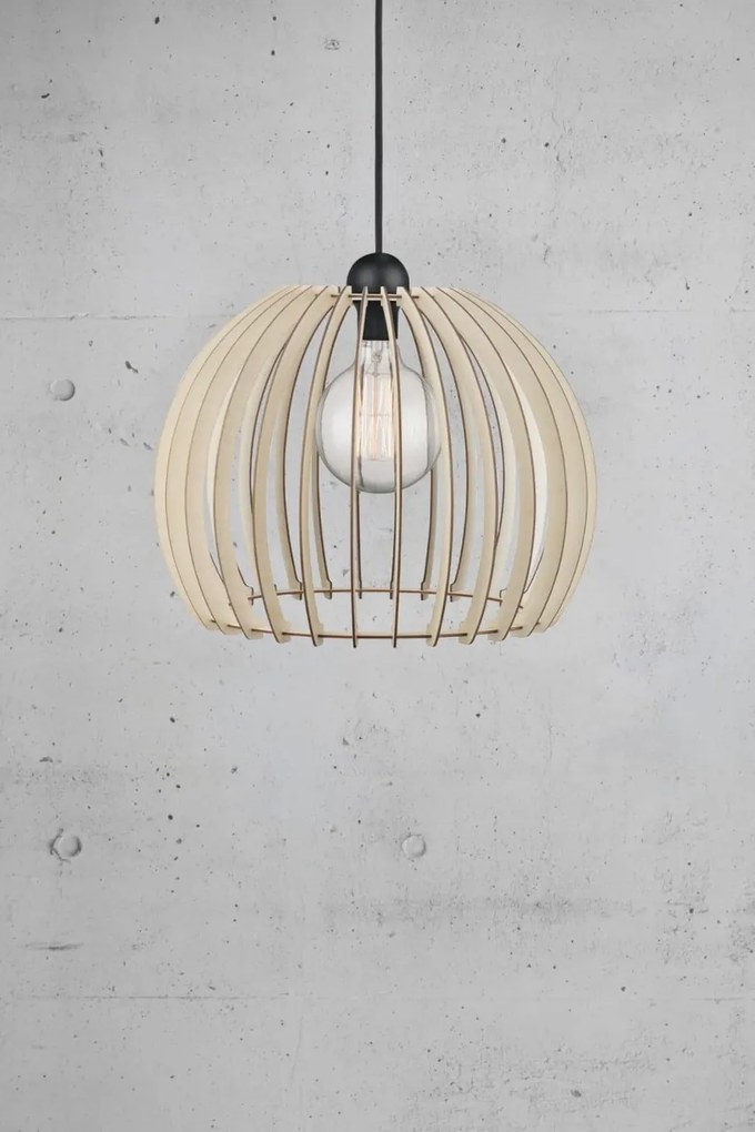 Lustra, Pendul lemn design nordic Chino 40 84843014 NL