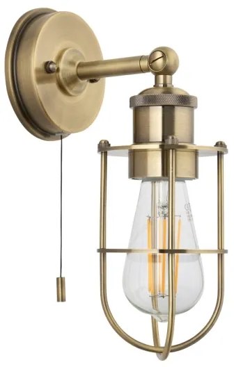 Aplică pentru baie Endon 99952 CREW 1xE27/6W/230V IP44 alamă