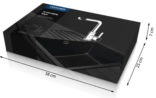 Concept BDG4327BE - Baterie pentru chiuvetă 27,3 cm granit/bej