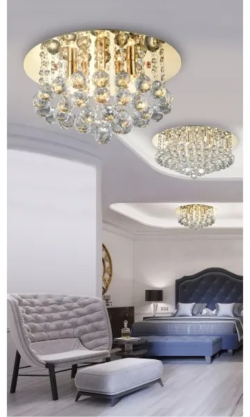 Azzardo AZ3083 - Plafonieră BOLLA 5xG9/40W/230V