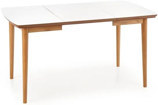 OFERTA Masa extensibila de sufragerie NARPES cu finisaj stejar lefkas 90(190)x80x75 cm II. calitate