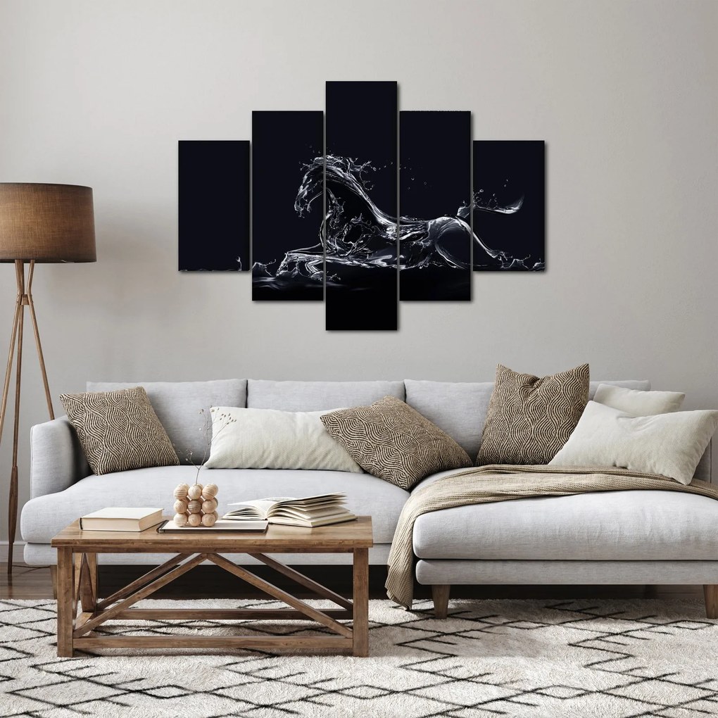 Tablou - Cal și apă (150x105 cm)