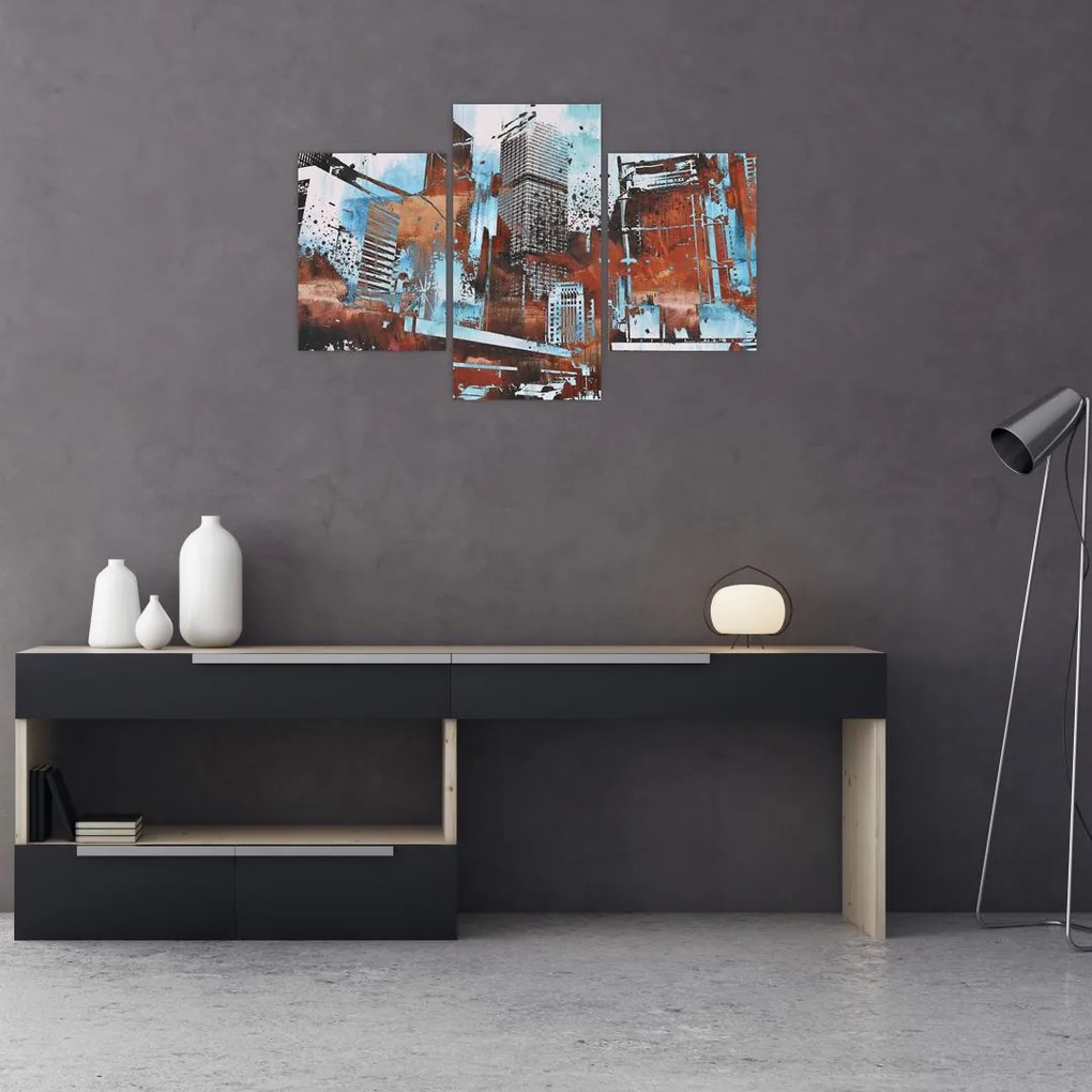 Tablou - Zgârie-nori (90x60 cm)