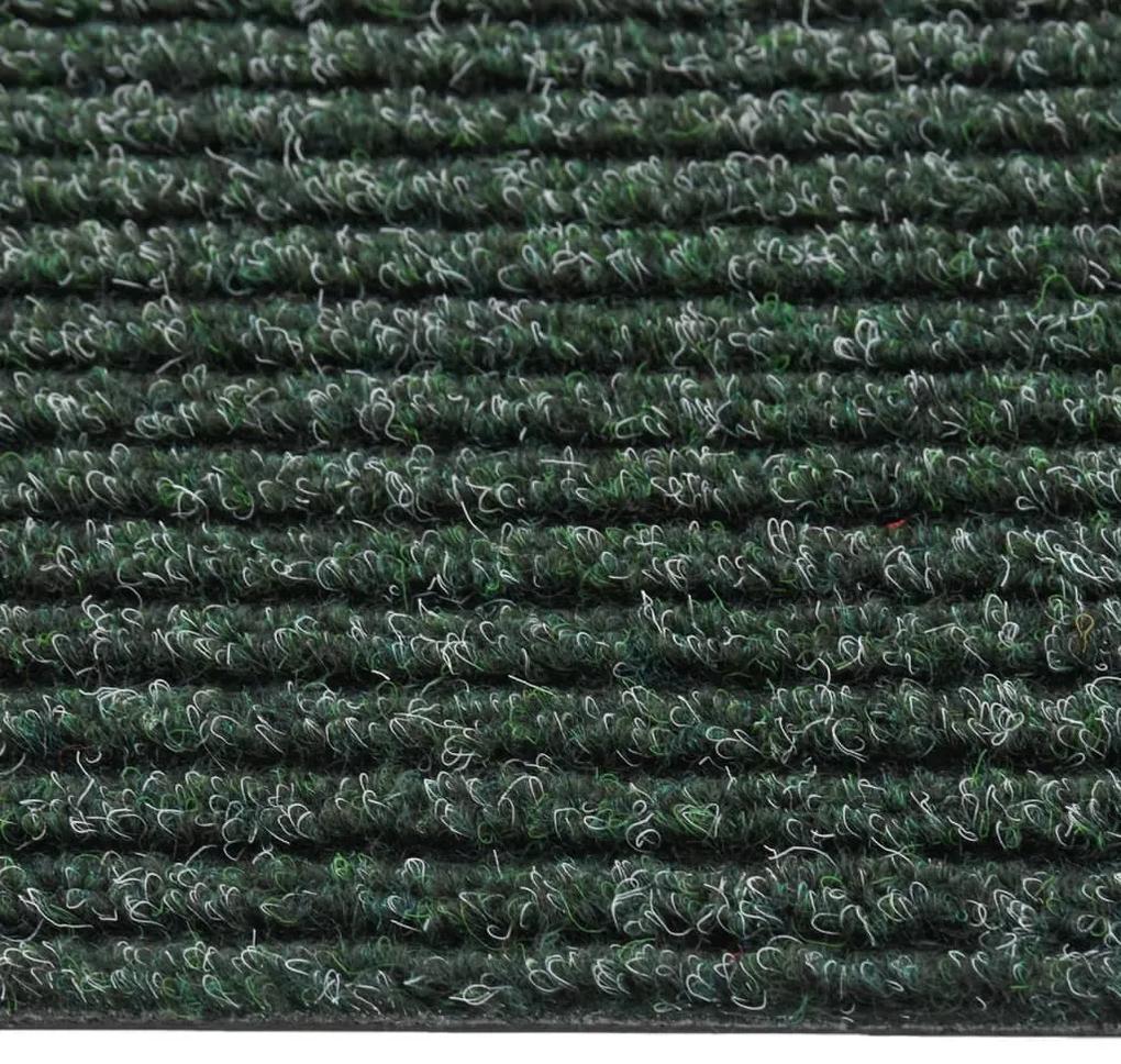 Covor traversa de captare murdarie, verde, 100x450 cm Verde, 100 x 450 cm