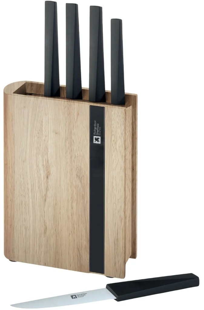 Set de cuțite de bucătărie Amefa din 5 piese însuport EDGE