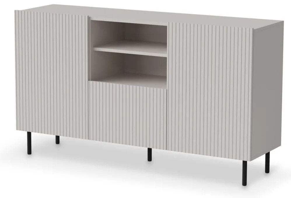Comoda Paxos KM-1 casmir/negru L150 cm