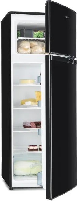 Klarstein 171 frigider cu congelator / 41L 2 USI A ++ Negru