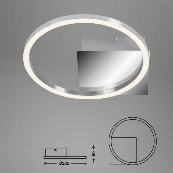Plafonieră LED dimabilă FRAMES LED/7,5W/230V Briloner 3106-018