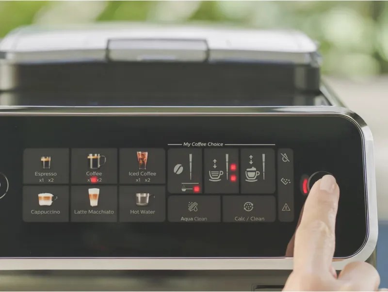 Espressor automat Philips EP3341/50 3300 LatteGo, 1500W, 15 bar, 1,8 litri, 6 bauturi, Rasnita ceramica 12 trepte, AquaClean, SilentBrew, AromaExtract, Negru