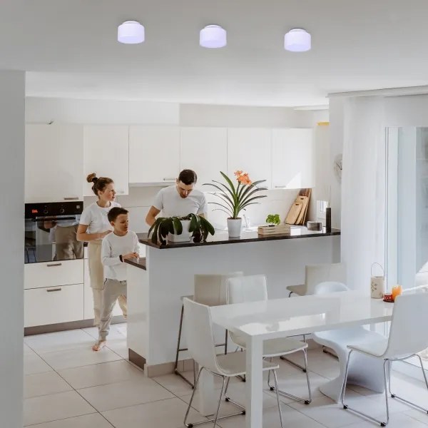 Rabalux 71325 - Plafonieră LED OVIDIA, LED/24W/230V, 3000K, albă