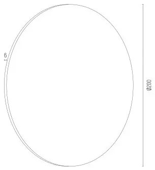 Aplica LED de perete cu lumina ambientala design modern Oregon plus auriu 20cm