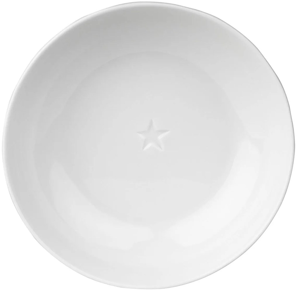 Räder Bol din portelan alb STARS