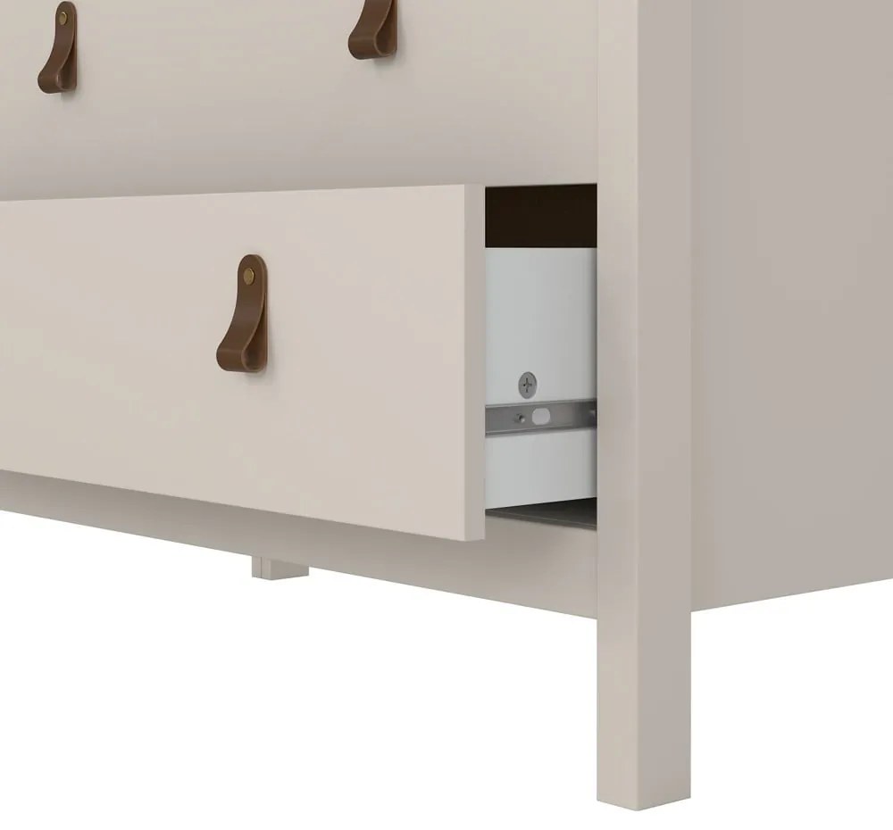 Comodă grej 82x80x38 cm Madrid – Tvilum