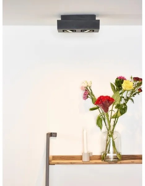 Spot LED Lucide 09119/11/30 XIRAX 2xGU10/5W/230V negru