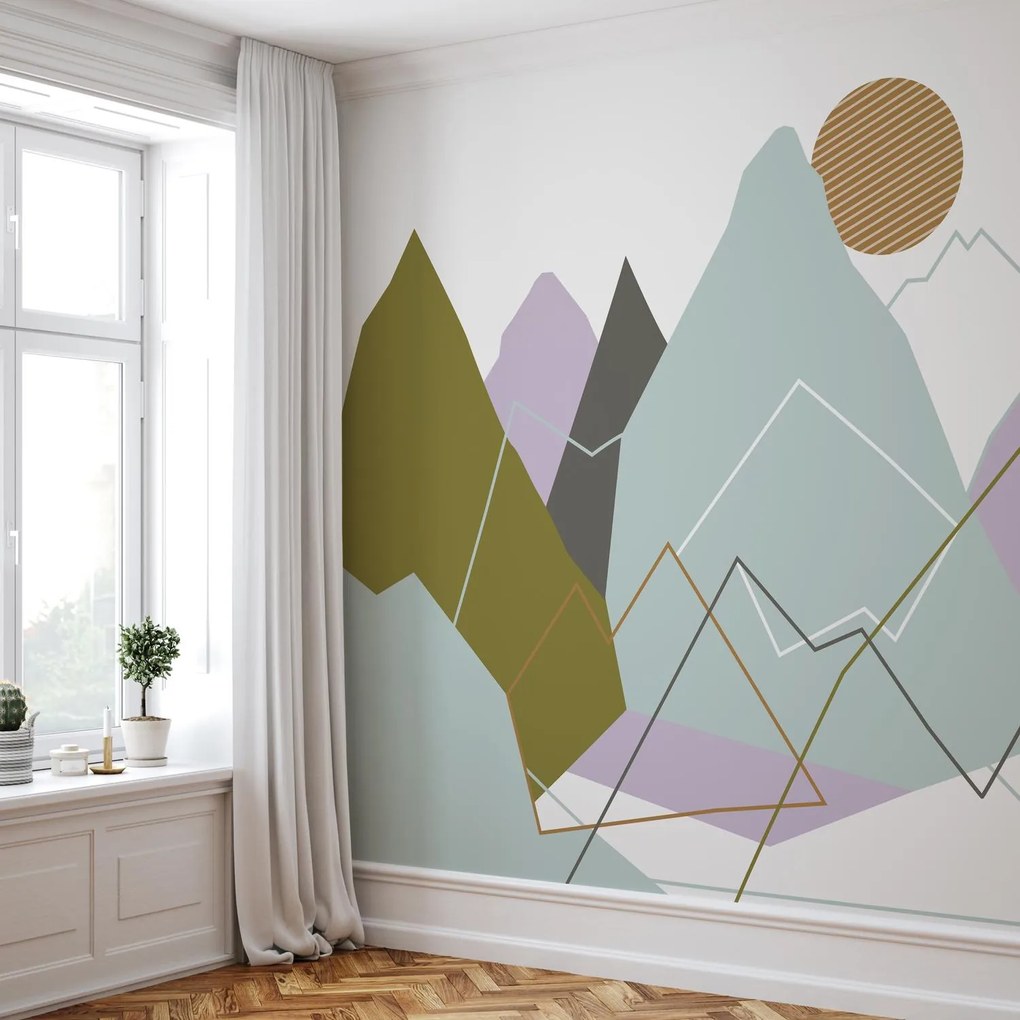 Fototapet - Roci, vector (147x102 cm)