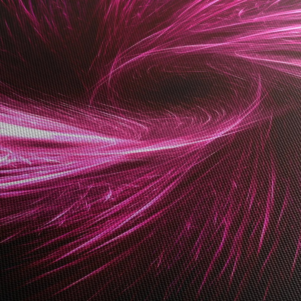 Tablou - abstracția în roz (120x50 cm)