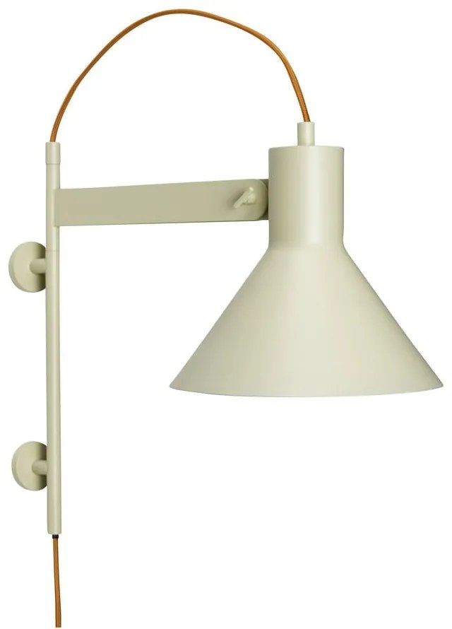 Aplică de perete verde-deschis Studio – Hübsch