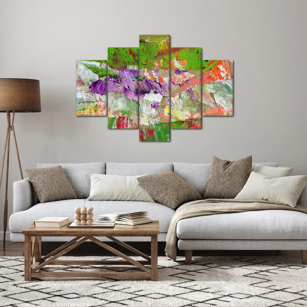 Tablou cu abstracție - pictura (150x105 cm)