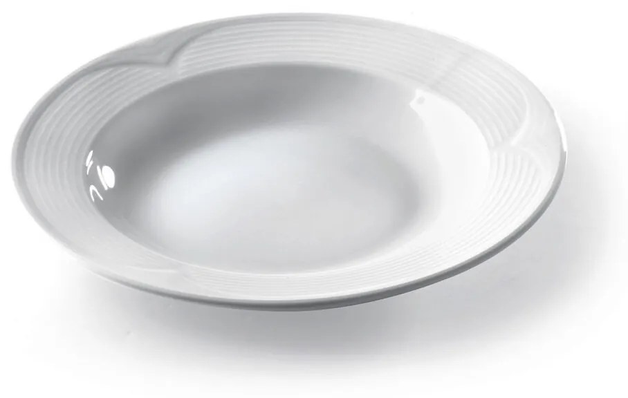 Farfurie Hendi adanca - 220 mm, portelan, gama SATURN