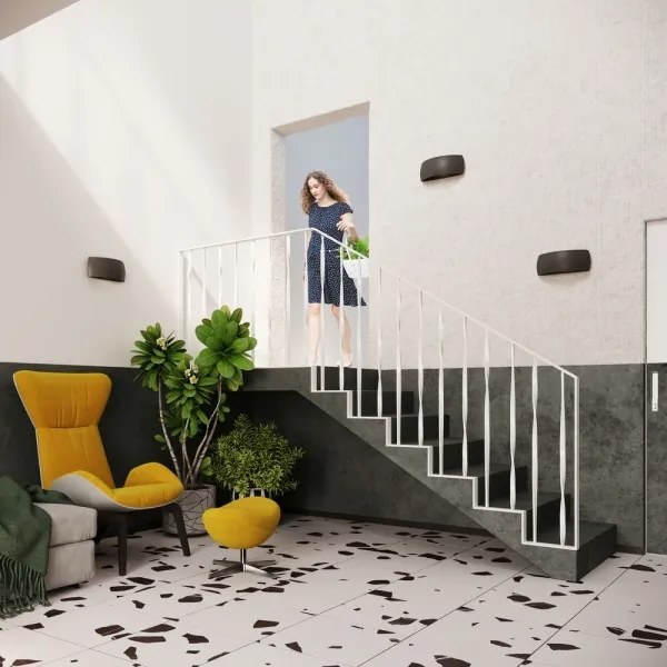 Aplică PONTIUS 1xG9/60W/230V neagră