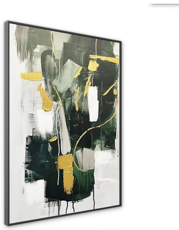 Tablou cu detalii pictate manual 70x100 cm For – Styler