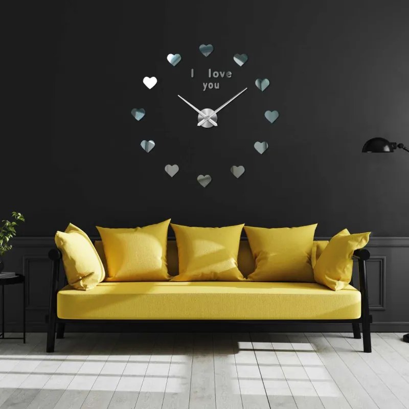 SENTOP | Ceas de perete creativ din plastic | SPLIT