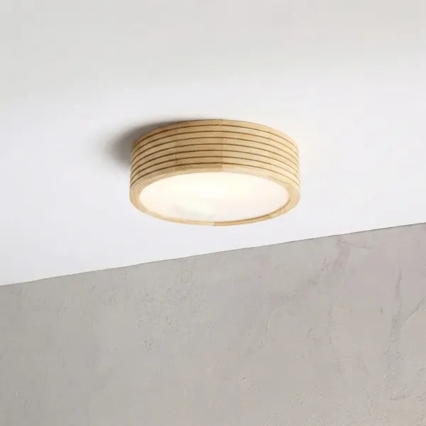 Plafonieră pentru baie NATURAL MODERN 2xE27/15W/230V, Ø 27,5 cm, pin