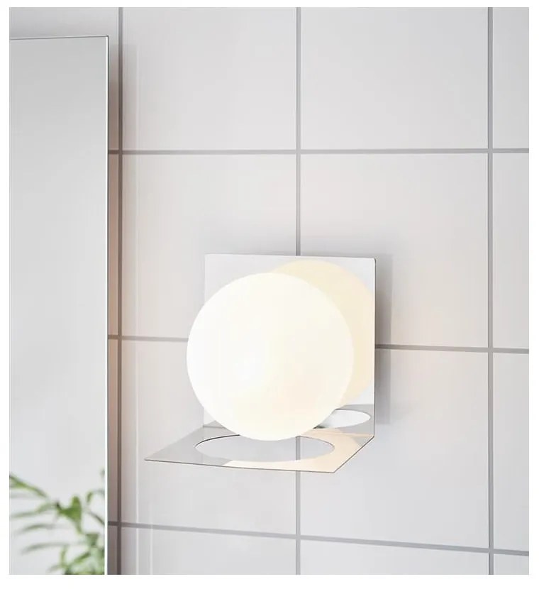 Aplică de perete Markslöjd Zenit, argintiu