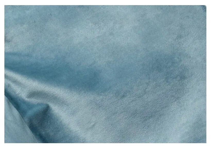 Fotoliu sac catifelat pentru copii The Brooklyn Kids Ears, albastru