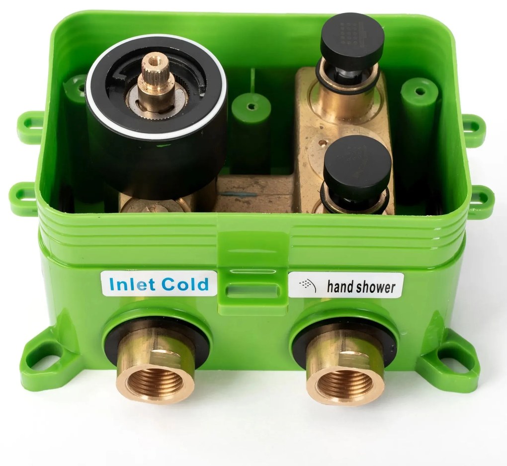 Set de duș incastrat Rea LUNGO MILER COPPER + BOX