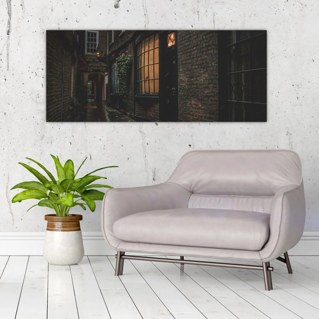 Tablou -Strada din Londra (120x50 cm)